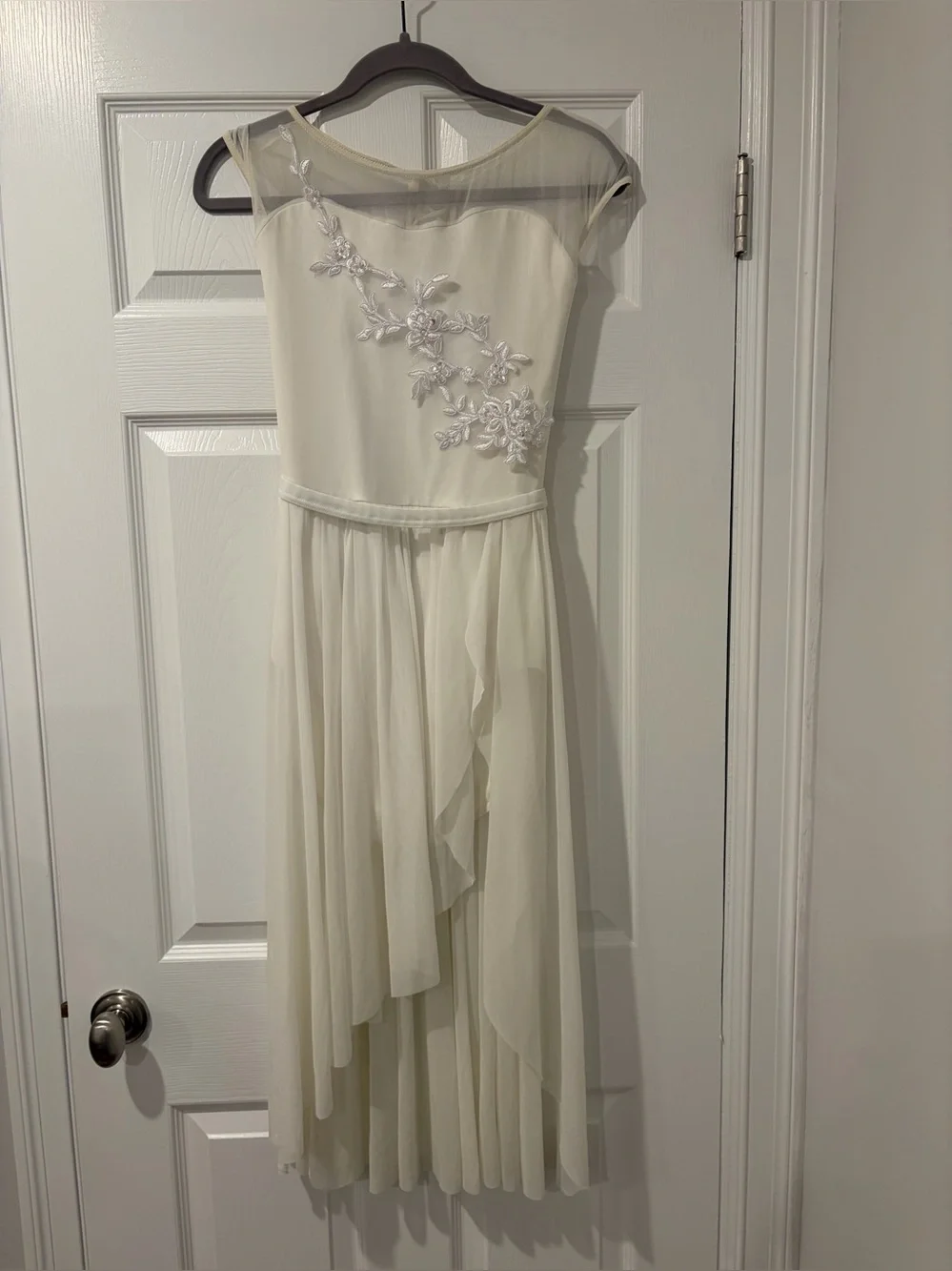 Weissman White Lyrical “Amen” Dance Costume